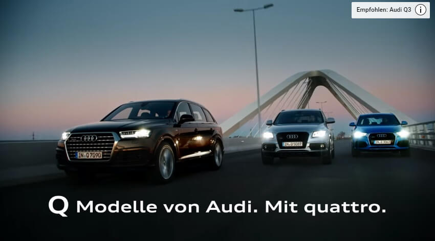 Audi-Q-Modelle-Werbung-Song