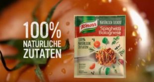 Song aus der Knorr Werbung natürlich lecker